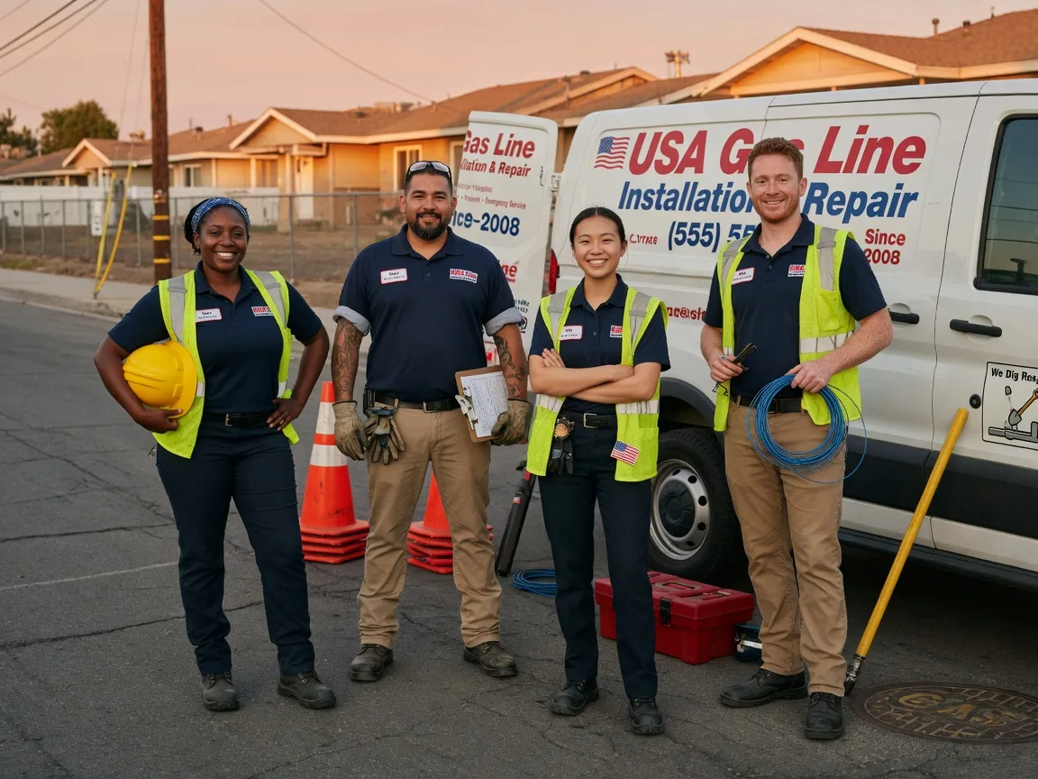 Gas Line Installation company in Stonewall, TX